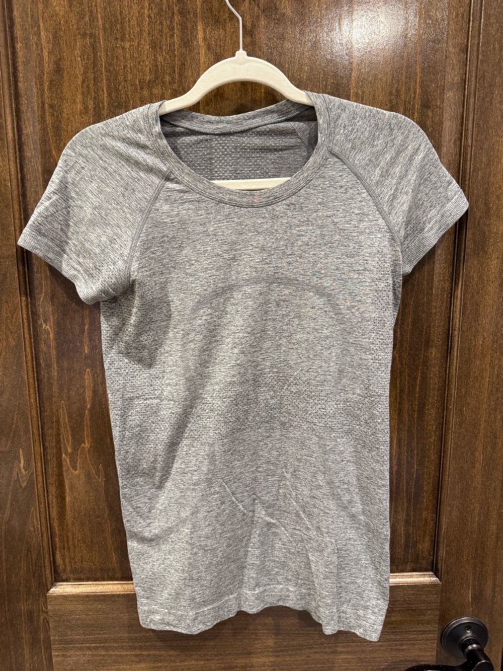 lululemon athletica Heather Gray Short-Sleeve Performance Tee